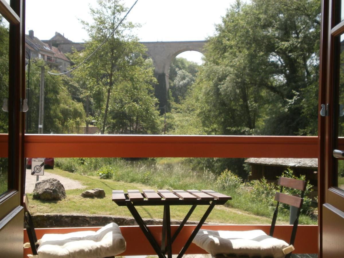 La maisonette du bateau lavoir Semur-en-Auxois Extérieur photo